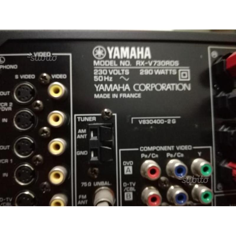 Amplificatore yamaha RX-V730